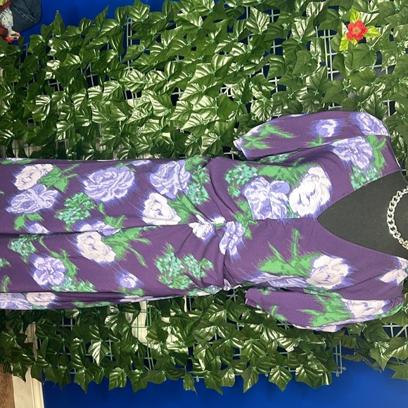 Purple and lavender Summer Dress - Picture 3 of 5